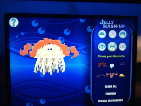 And I made a jellyfish version of myself.
