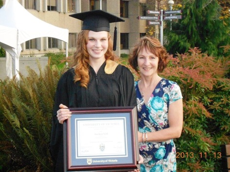 Whoo graduated! Proud mama